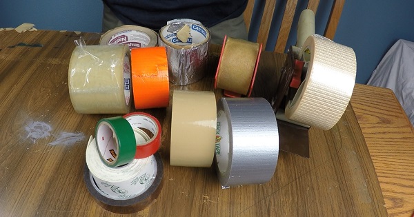 Five ways to tear packing tape without any tools